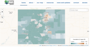 Mapping for Environmental Justice data visualization